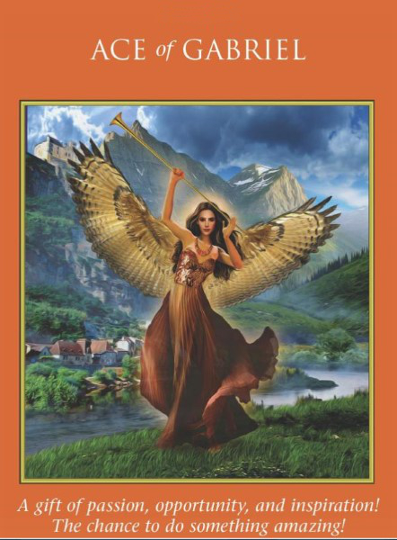 Regnbågsvävar Archangel Power Tarot Cards