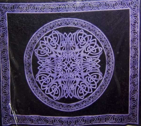 Cleo Överkast Keltisk Mandala - Enkelsäng, Lila