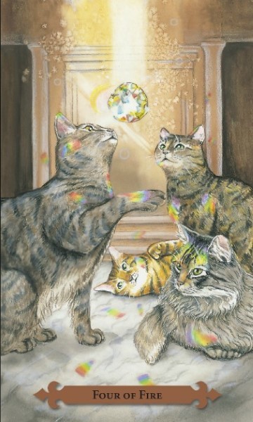 Llewellyn Mystical Cats Tarot, kit