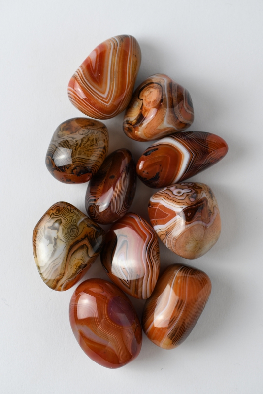 Mineralienfachhandel Bandagat - Banded Agate, Stor