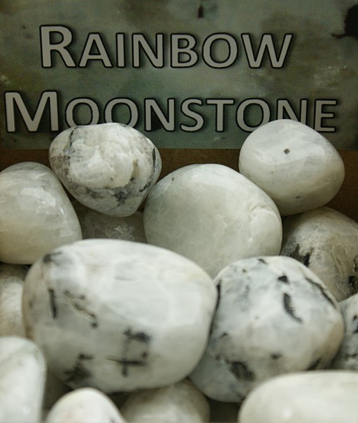 Mineralienfachhandel Regnbgsmnsten - Rainbow Moonstone