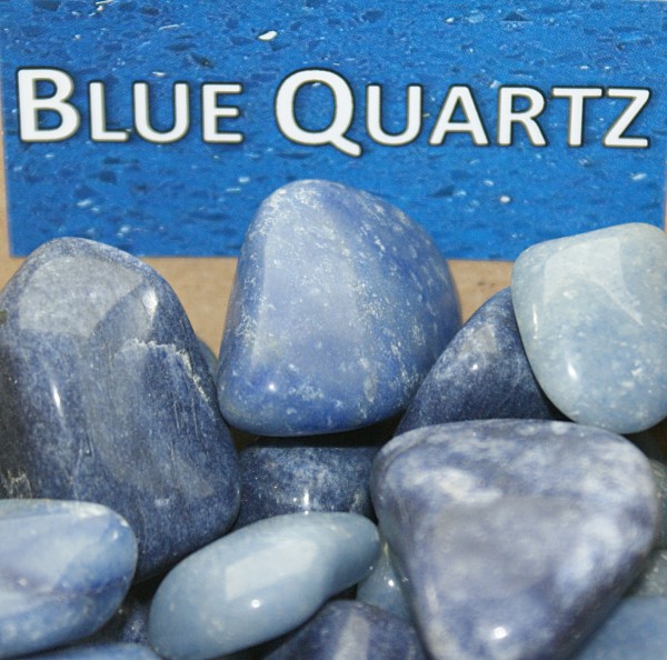 Mineralienfachhandel Blåkvarts - Blue Quartz