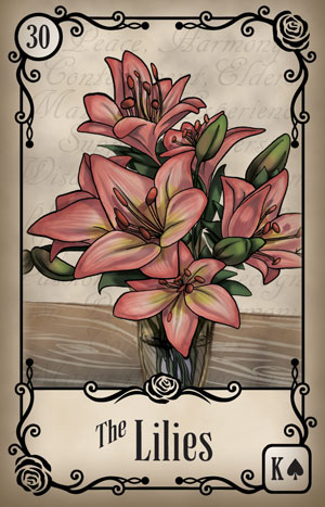 US Games Systems Under the Roses Lenormand