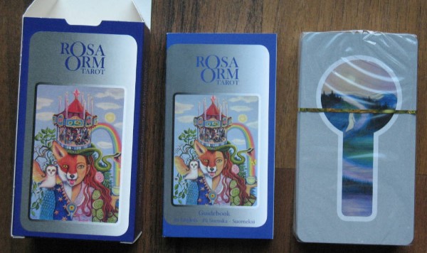 Minna Grnstrand Tmi Rosa Orm Tarot (p svenska)