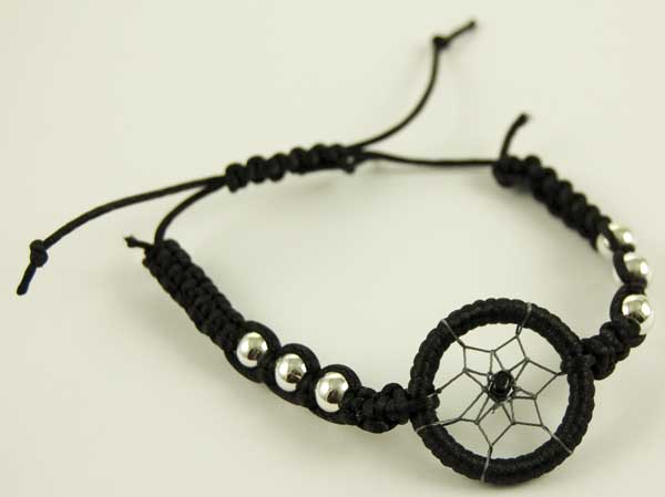 Cleo Bracelet Dream Catcher Black