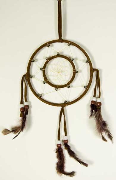 Cleo Dream Catcher Circles Brown