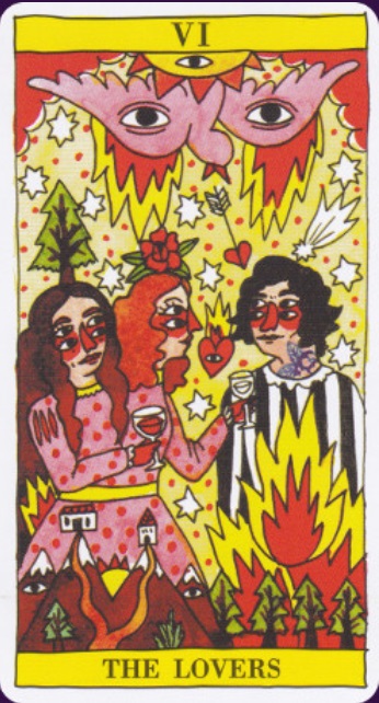 Fournier Tarot del Fuego de Ricardo Cavolo