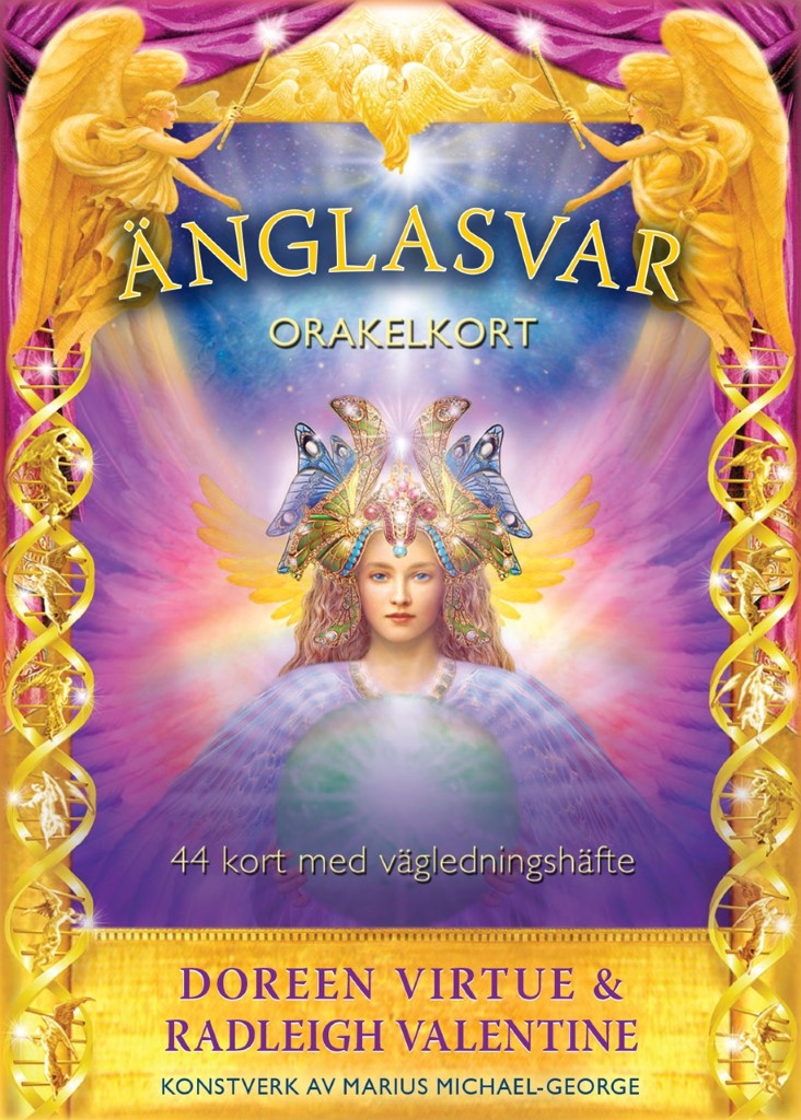 Stjärndistribution Änglasvar orakelkort (på Svenska)