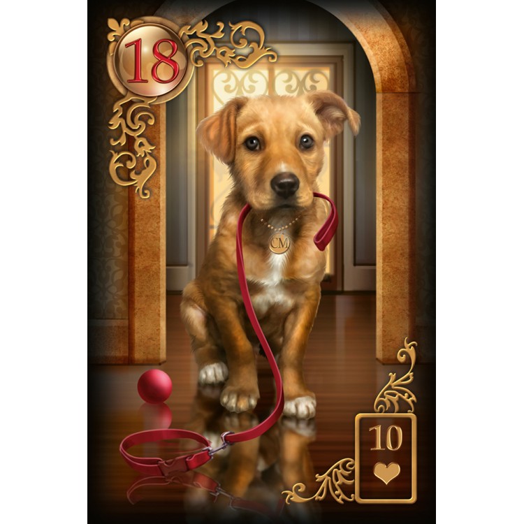 US Games Systems Gilded Reverie Lenormand - Expanded