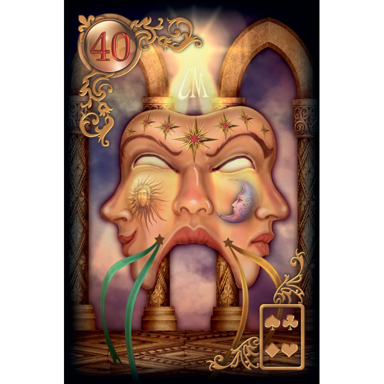 US Games Systems Gilded Reverie Lenormand - Expanded