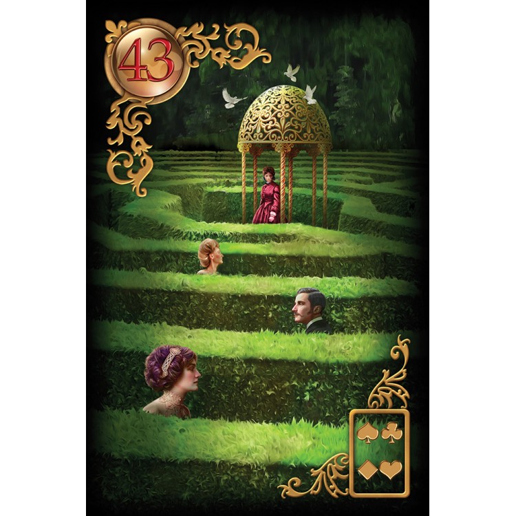 US Games Systems Gilded Reverie Lenormand - Expanded