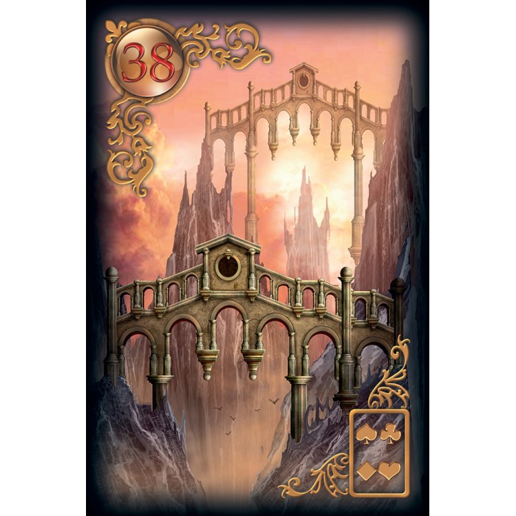 US Games Systems Gilded Reverie Lenormand - Expanded