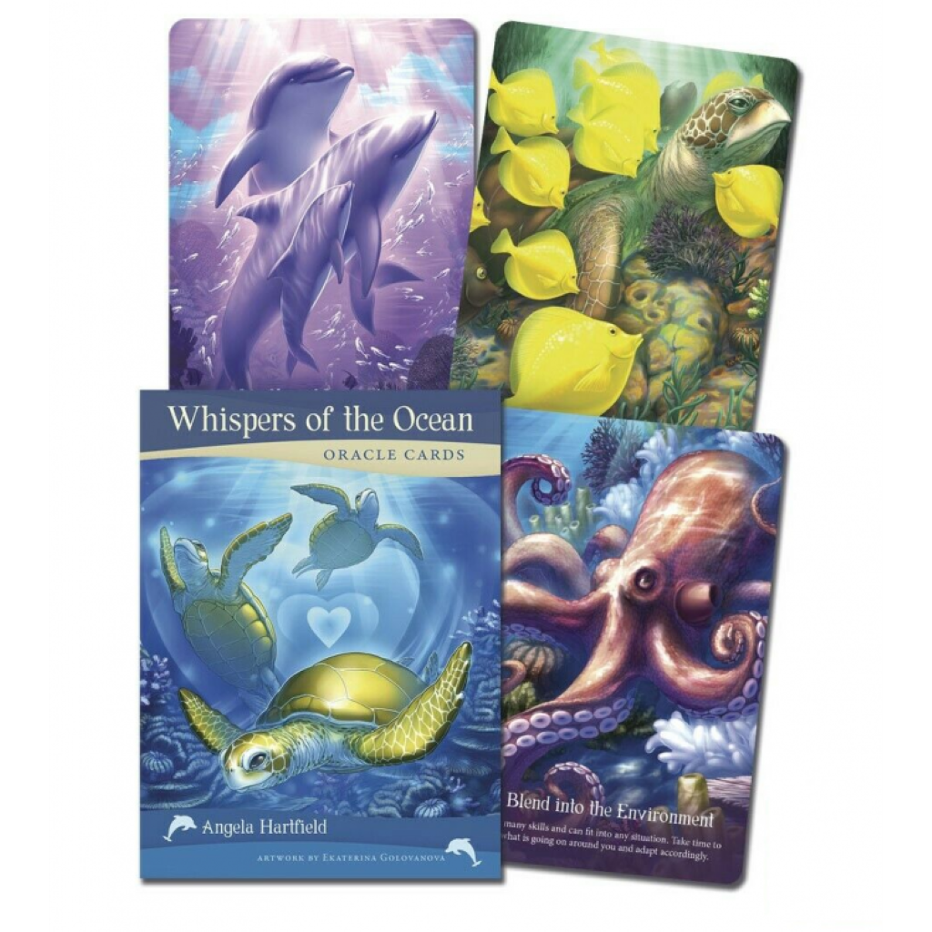 Blue Angel Whispers of the Ocean oracle cards