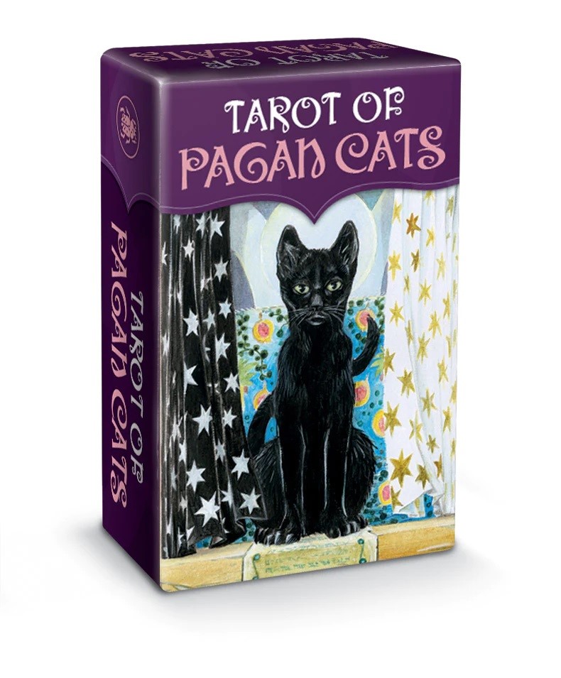 Lo Scarabeo Tarot Cards Pagan Cats, Mini