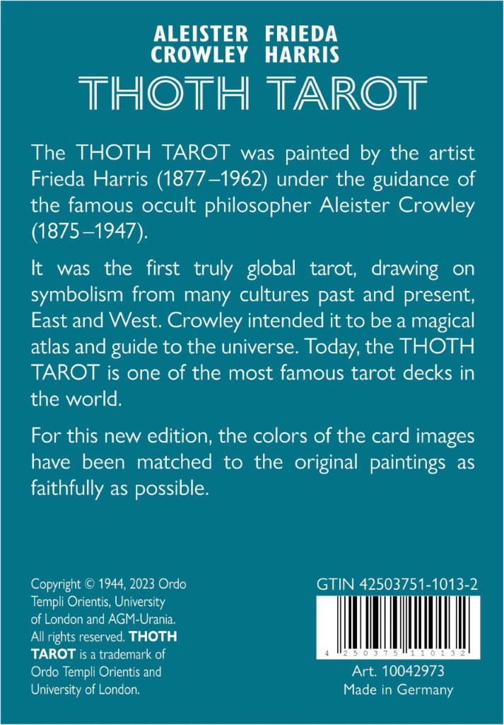 AGM Crowley Thoth Tarot - Pocket
