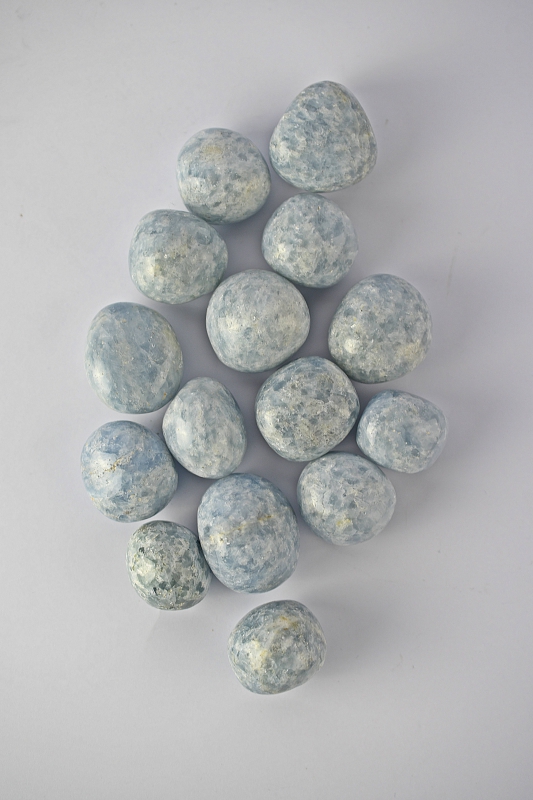 Mineralienfachhandel Kalcit Bl - Blue Calcite