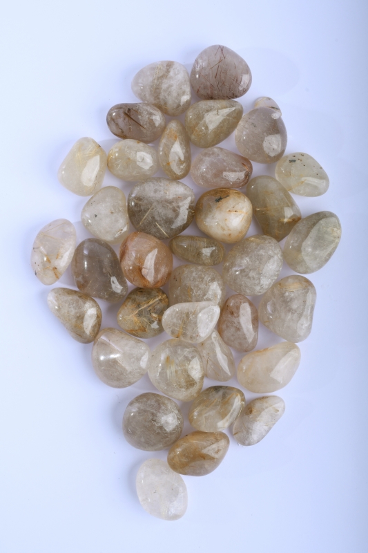 Mineralienfachhandel Rutilkvarts - Rutilated Quartz