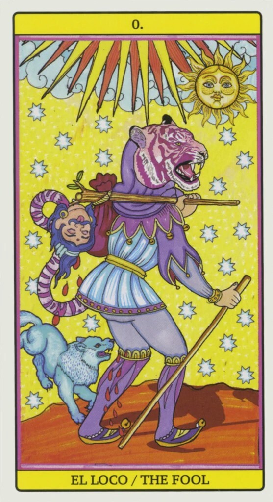 Fournier Tarot de El Dios de los Tres