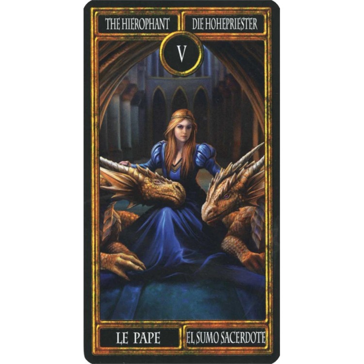 Fournier Anne Stokes Dragons Tarot