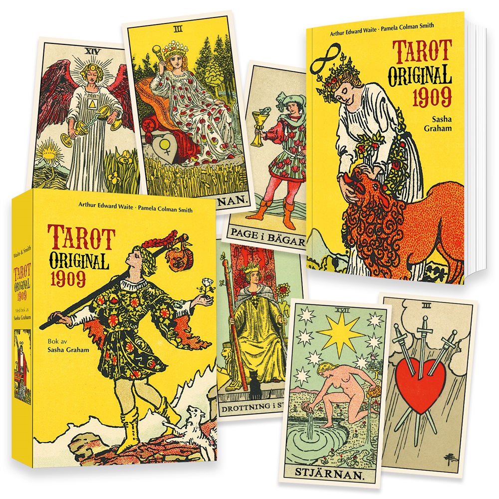 Stjärndistribution Tarot Original 1909, Set (på Svenska)