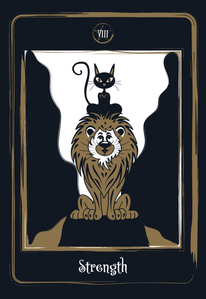 AGM Golden Black Cat Tarot