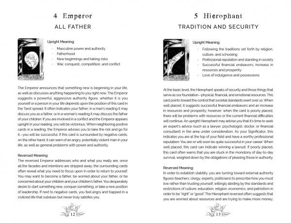 Schiffer Publishing Intuitive Wisdom, Frglgg din Tarot