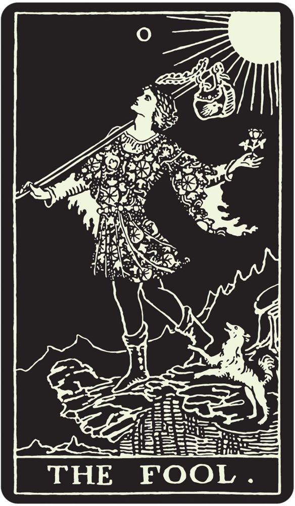 US Games Systems Glow In The Dark Tarot