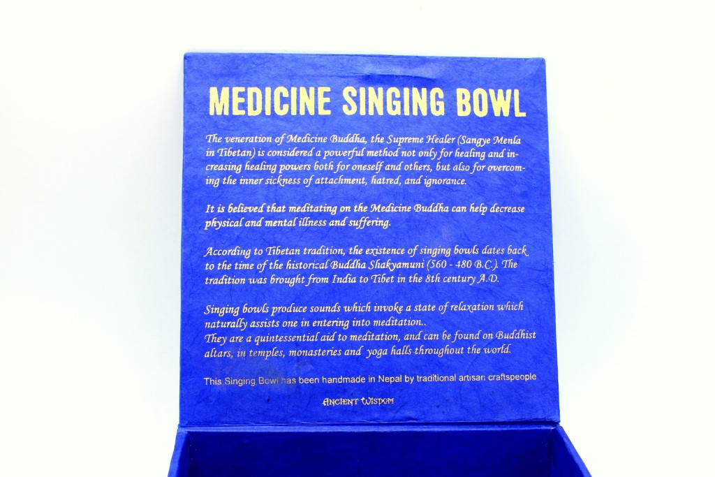 Ancient Wisdom s.r.o. Klangskål - Medicin Buddha