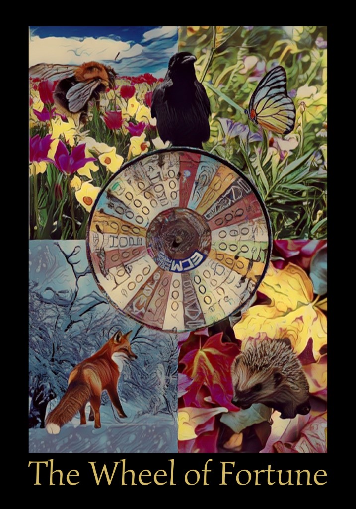 the wheel of fortunde tarot card
