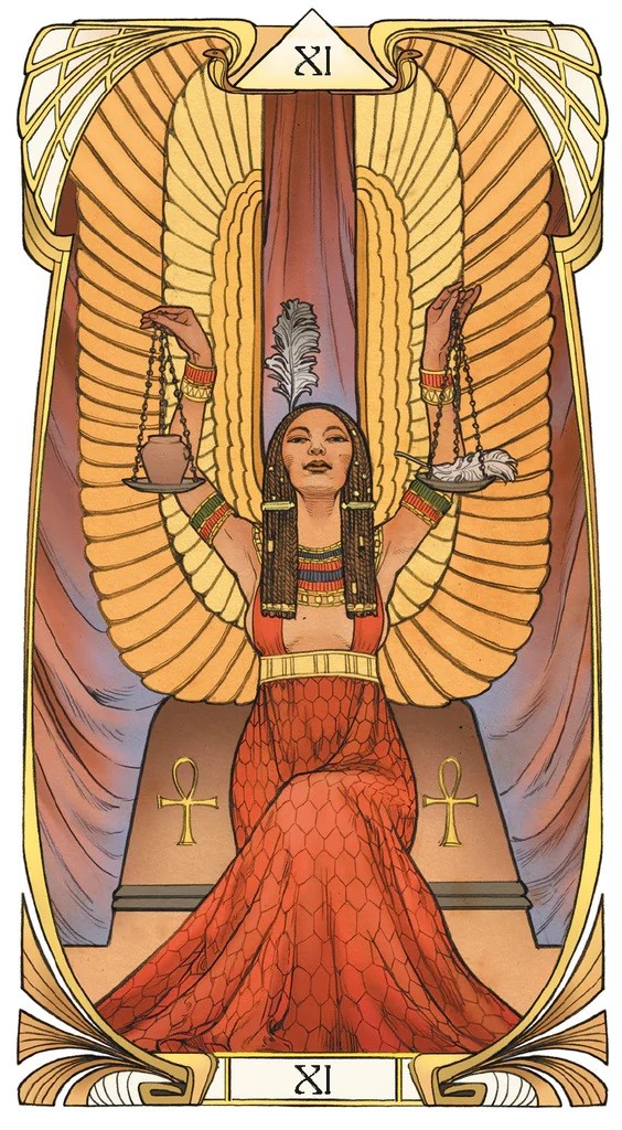 Lo Scarabeo Egyptian Art Nouveau Tarot