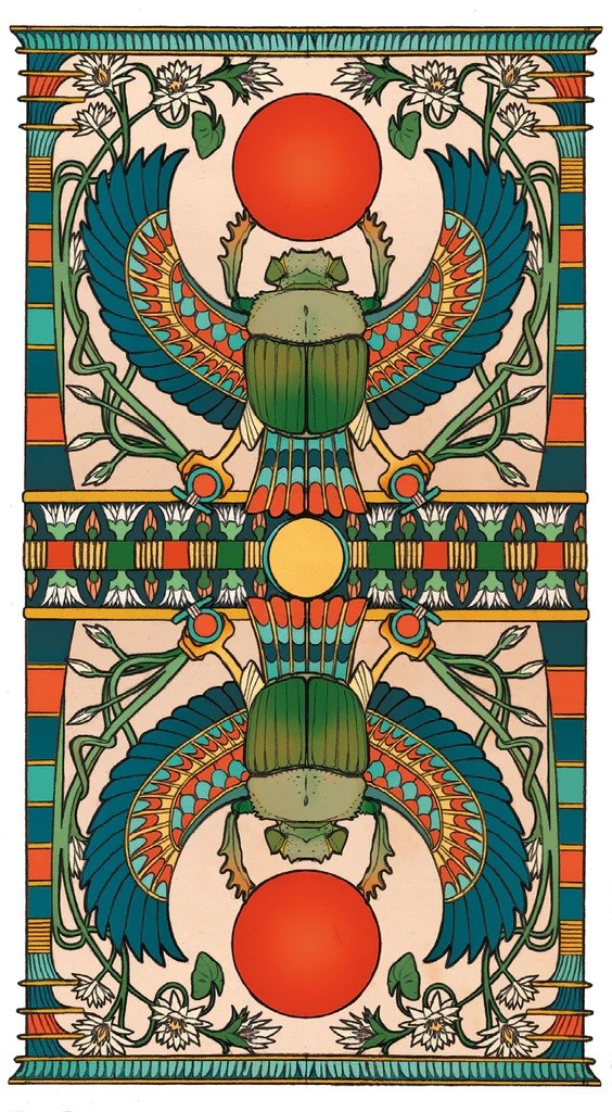 Lo Scarabeo Egyptian Art Nouveau Tarot