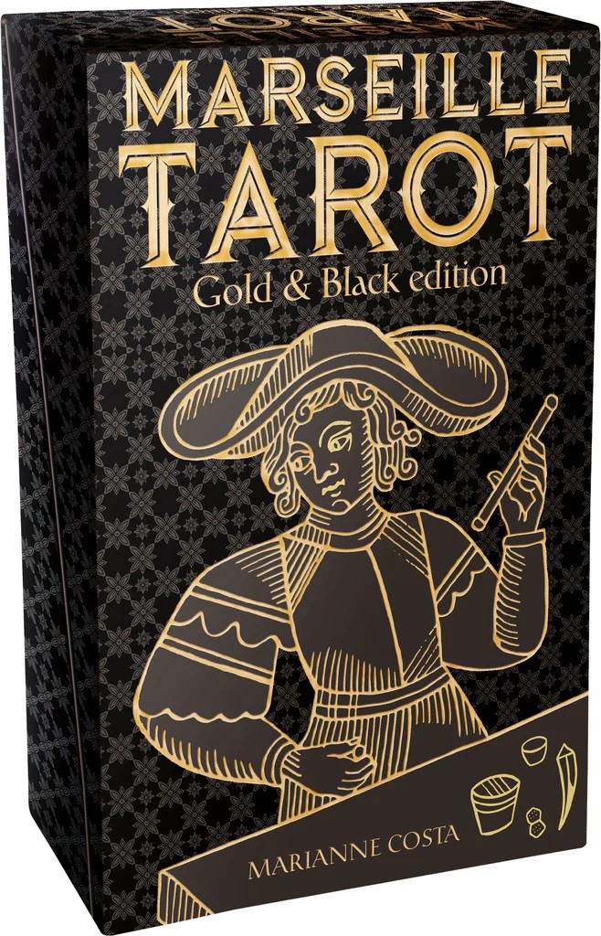 Lo Scarabeo Tarot of Marseille Gold & Black Edition